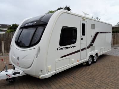 Swift Conqueror  645   - 2014 - 4 Berth - End Washroom - Caravan  For Sale