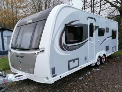 Elddis Supreme 840  - 2018- 6  Berth - Rear Fixed Bed - Caravan For Sale