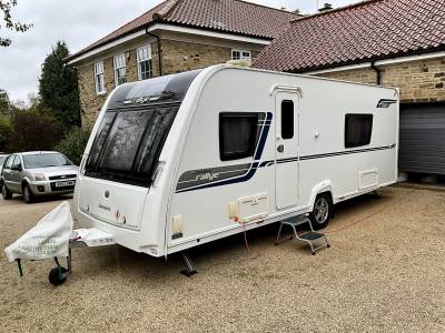 Compass Rallye 574, 2014, 4 berth rear washroom caravan for sale